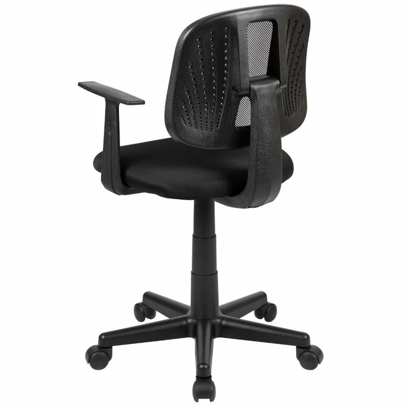 Outlet 😍 Flash Furniture Fundamentals Pivot Mesh Back Office Swivel Chair In Black ⌛ 5 Outlet 😍 Flash Furniture Fundamentals Pivot Mesh Back Office Swivel Chair In Black ⌛ - Image 3