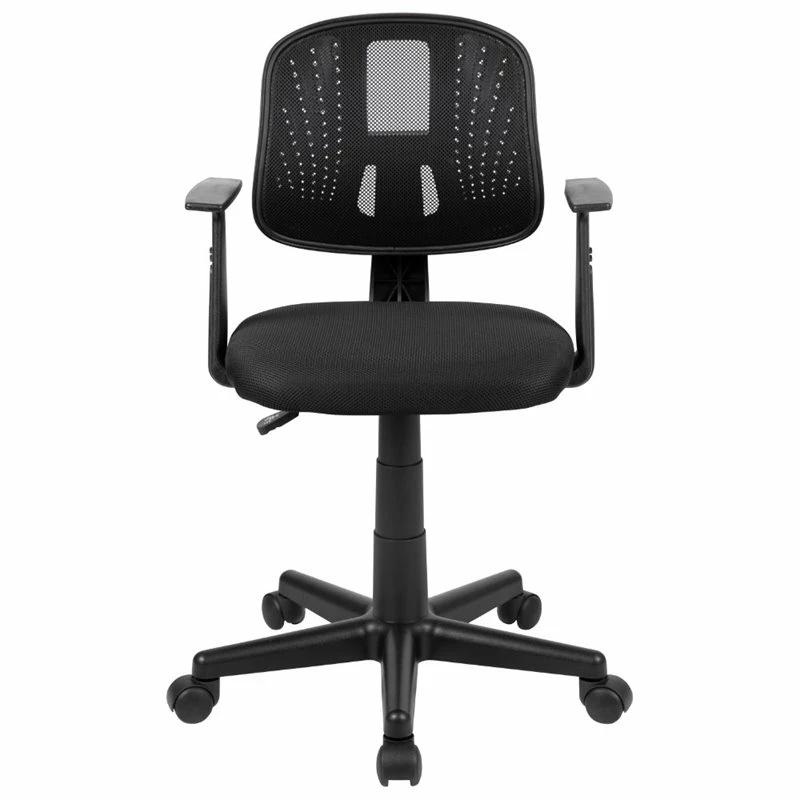 Outlet 😍 Flash Furniture Fundamentals Pivot Mesh Back Office Swivel Chair In Black ⌛ 6 Outlet 😍 Flash Furniture Fundamentals Pivot Mesh Back Office Swivel Chair In Black ⌛ - Image 4