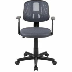 Coupon 🛒 Flash Furniture Fundamentals Pivot Mesh Back Office Swivel Chair In Gray 😀 9 Coupon 🛒 Flash Furniture Fundamentals Pivot Mesh Back Office Swivel Chair In Gray 😀 -Deals Writing Desks Store 1987922 2 L