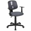 Coupon 🛒 Flash Furniture Fundamentals Pivot Mesh Back Office Swivel Chair In Gray 😀 -Deals Writing Desks Store 1987922 L