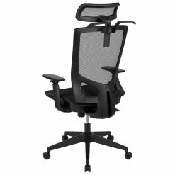 Wholesale 😉 Flash Furniture Mesh Office Desk Chair In Black 🛒 9 Wholesale 😉 Flash Furniture Mesh Office Desk Chair In Black 🛒 -Deals Writing Desks Store 1990314 2 L