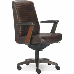 Brand new 👍 La-Z-Boy Office La-Z-Boy Emerson Executive Office Chair Brown ⭐ -Deals Writing Desks Store 1997740 25 L