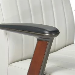 Outlet 🤩 La-Z-Boy Office La-Z-Boy Bennett Executive Office Chair White 🛒 -Deals Writing Desks Store 1997741 16 L