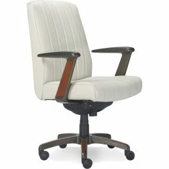 Outlet 🤩 La-Z-Boy Office La-Z-Boy Bennett Executive Office Chair White 🛒 -Deals Writing Desks Store 1997741 21 L