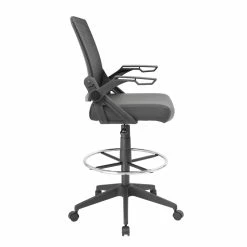 Top 10 ✔️ Boss Office Products Boss Office Sit-Stand Adjustable Mesh Chair With Flip Arms 🧨 -Deals Writing Desks Store 1998003 2 L
