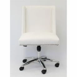Buy ๐ฅ Boss Office Products Boss Office Desk Chair In White Velvet ๐ 7 Buy ๐ฅ Boss Office Products Boss Office Desk Chair In White Velvet ๐ -Deals Writing Desks Store 1998020 3 L