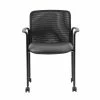 Best reviews of 🔥 Boss Office Products Boss Office Mesh Guest Chair With Casters In Black 🎉