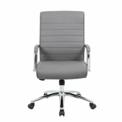 Top 10 ✨ Boss Office Products Boss Office Modern Executive Conference Chair In Grey 🧨 -Deals Writing Desks Store 1998025 2 L