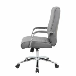 Top 10 ✨ Boss Office Products Boss Office Modern Executive Conference Chair In Grey 🧨 -Deals Writing Desks Store 1998025 5 L