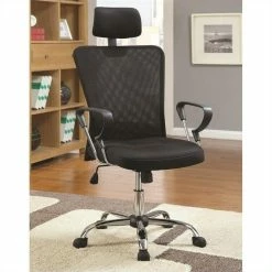 Discount ❤️ Stonecroft Furniture Stonecroft Rivera Air Mesh Executive Office Chair In Black 😍