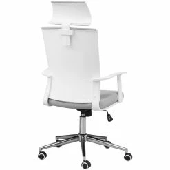 Cheap ๐ Monarch Contemporary High Back Office Swivel Chair In Gray And White โ 9 Cheap ๐ Monarch Contemporary High Back Office Swivel Chair In Gray And White โ -Deals Writing Desks Store 2005674 2 L