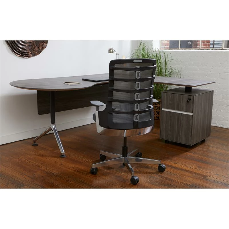 Cheapest ❤️ Unique Furniture Seattle Height Adjustable Mesh Back Office Chair In Gray 👍 5 Cheapest ❤️ Unique Furniture Seattle Height Adjustable Mesh Back Office Chair In Gray 👍 - Image 3