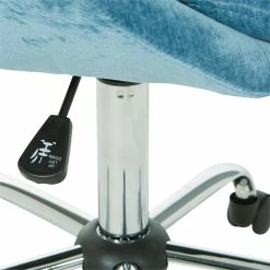 Hot Sale 😉 OSP Home Furnishings Milo Height Adjustable Home Office Chair In Micro-Fiber Blue Velvet ✔️ 15 Hot Sale 😉 OSP Home Furnishings Milo Height Adjustable Home Office Chair In Micro-Fiber Blue Velvet ✔️ -Deals Writing Desks Store 2015677 10 L