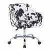 Budget 👍 OSP Home Furnishings Bristol Task Chair With Udder Madness Black And White Domino Fabric 💯 1 Budget 👍 OSP Home Furnishings Bristol Task Chair With Udder Madness Black And White Domino Fabric 💯 -Deals Writing Desks Store 2015702 L