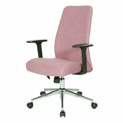 Cheap 💯 OSP Home Furnishings Evanston Office Chair In Orchid Light Purple Fabric With Chrome Base 😉 11 Cheap 💯 OSP Home Furnishings Evanston Office Chair In Orchid Light Purple Fabric With Chrome Base 😉 -Deals Writing Desks Store 2019928 3 L