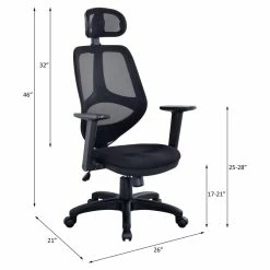 Coupon 🛒 ACME Furniture ACME Arfon Plastic Gaming Chair With Mesh Metal Back In Black 🧨 -Deals Writing Desks Store 2103959 11 L