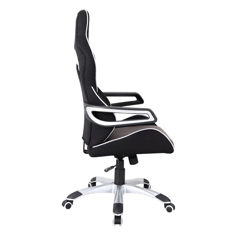 Wholesale ⌛ Techni Mobili Ergonomic Fabric Racing Style Home & Office Chair In Gray/Black 😍 8 Wholesale ⌛ Techni Mobili Ergonomic Fabric Racing Style Home & Office Chair In Gray/Black 😍 - Image 6