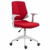 Hot Sale 🧨 Techni Mobili Polyurethane Fabric Adjustable Height Mid Back Office Chair - Red 🔔 -Deals Writing Desks Store 2104362 L