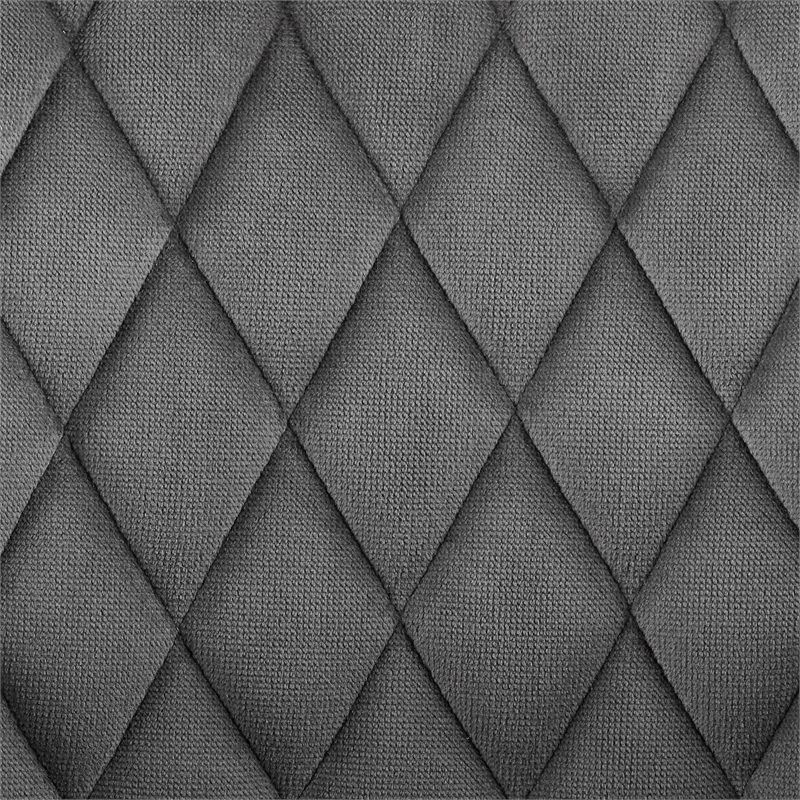 Flash Sale ⌛ Riverbay Furniture Upholstered Quilted Office Chair In Gray 🌟 10 Flash Sale ⌛ Riverbay Furniture Upholstered Quilted Office Chair In Gray 🌟 - Image 8