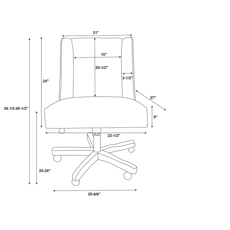 Discount ✨ Riverbay Furniture Upholstered Swivel Office Chair In Cream Sherpa 🎁 12 Discount ✨ Riverbay Furniture Upholstered Swivel Office Chair In Cream Sherpa 🎁 - Image 10