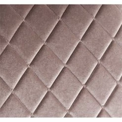 Outlet 🎁 ACME Furniture ACME Aestris Tufted Velvet Armless Office Chair With Swivel Seat In Pink 🎁 -Deals Writing Desks Store 2124378 4 L