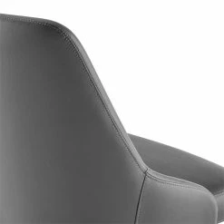 Deals 😍 Modway Designate Faux Leather Upholstered Office Swivel Chair In Black And Gray 🔔 -Deals Writing Desks Store 2127342 5 L