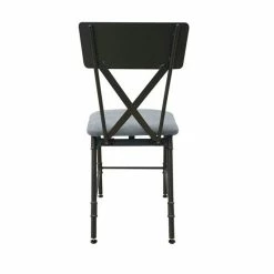 New 🎁 ACME Furniture ACME Brantley Wooden Armless Office Chair In Antique Oak And Sandy Gray 🧨 -Deals Writing Desks Store 2127977 4 L