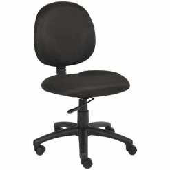 Coupon ⌛ Boss Office Products Boss Office Fabric Upholstered Wide Seat Office Swivel Chair In Black 🎁