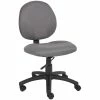 Deals 💯 Boss Office Products Boss Office Fabric Upholstered Wide Seat Office Swivel Chair In Gray 🛒 -Deals Writing Desks Store 2129843 L
