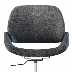 Promo ✔️ Simpli Home Malden Adjustable Swivel Fabric Executive Office Chair In Gray 🌟 -Deals Writing Desks Store 2134542 3 L