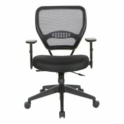 Flash Sale ✨ Office Star Space Seating 24/7 Intense Use Office Chair Breathable Air Grid In Black Fabric 🤩 -Deals Writing Desks Store 2154562 1 L