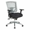 Buy 🤩 Office Star Contoured Gray Plastic Back Manager's Chair 🎁 -Deals Writing Desks Store 2154569 L