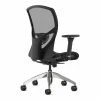 Best reviews of 👏 Bowery Hill 22" Modern Metal And Fabric Mesh High-Back Executive Chair In Black 🎉 -Deals Writing Desks Store 2155737 L