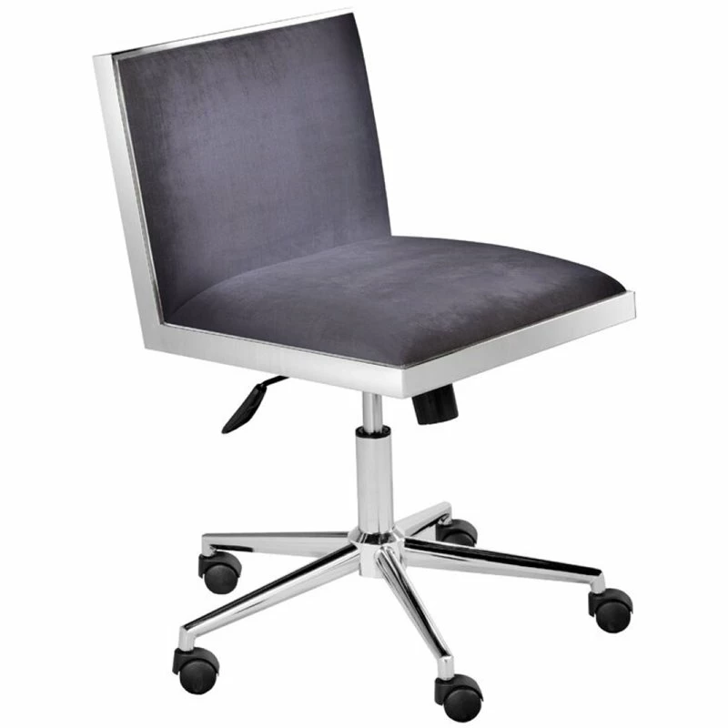 Buy 👏 Uptown Club Castle Transitional Velvet Office Swivel Chair In Charcoal ⭐ 3 Buy 👏 Uptown Club Castle Transitional Velvet Office Swivel Chair In Charcoal ⭐