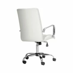 Discount 🛒 Uptown Club Coaster Fabric High Back Office Swivel Chair In Ivory (Set Of 2) ⌛ -Deals Writing Desks Store 2155891 2 L