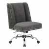 Cheap 😀 OSP Home Furnishings Alyson Managers Chair In Charcoal Fabric With Silver Nail Heads And Chrome Base ⌛ 1 Cheap 😀 OSP Home Furnishings Alyson Managers Chair In Charcoal Fabric With Silver Nail Heads And Chrome Base ⌛ -Deals Writing Desks Store 2156890 L