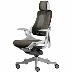 Discount 🥰 Techni Mobili LUX Ergonomic Executive Chair - Grey 🌟 -Deals Writing Desks Store 2159166 2 L