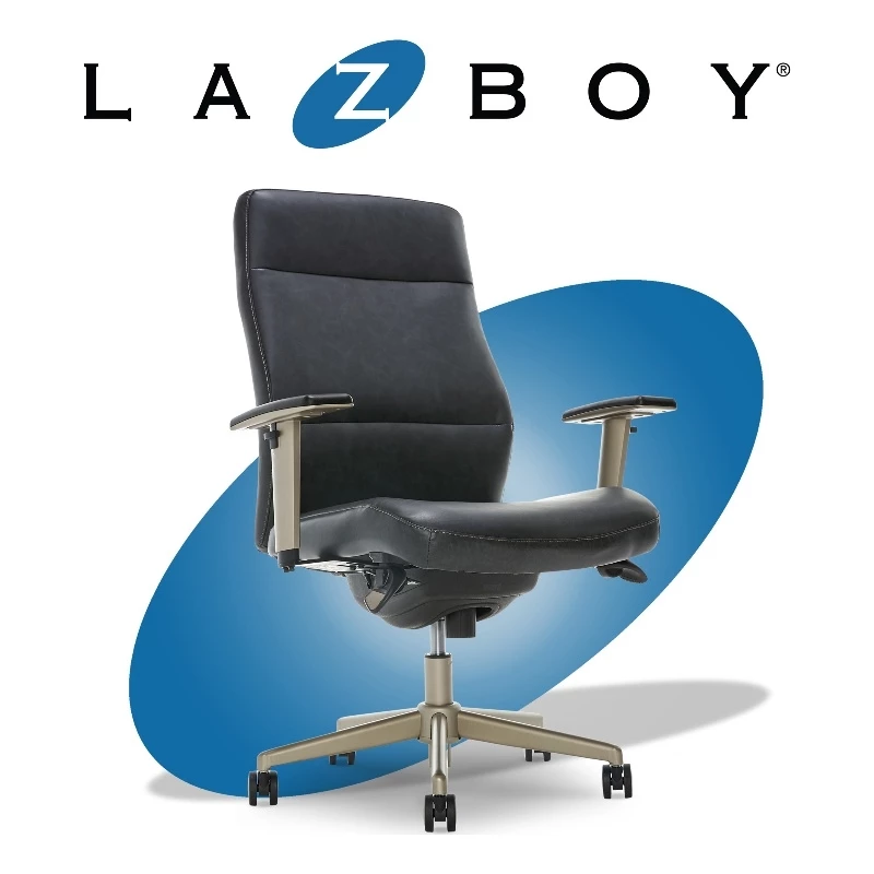 Best Sale โ๏ธ La-Z-Boy Office La-Z-Boy Baylor Modern Executive Office Chair Black Bonded Leather ๐ 3 Best Sale โ๏ธ La-Z-Boy Office La-Z-Boy Baylor Modern Executive Office Chair Black Bonded Leather ๐