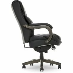 Promo ✨ La-Z-Boy Office La-Z-Boy Harnett Big & Tall Executive Chair Black Bonded Leather ✔️ -Deals Writing Desks Store 2169898 25 L