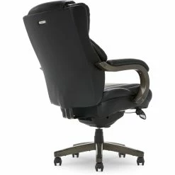 Promo ✨ La-Z-Boy Office La-Z-Boy Harnett Big & Tall Executive Chair Black Bonded Leather ✔️ -Deals Writing Desks Store 2169898 26 L