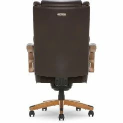 Cheapest 🎉 La-Z-Boy Office La-Z-Boy Harnett Big & Tall Executive Chair Coffee Brown Bonded Leather 🔥 -Deals Writing Desks Store 2169899 26 L