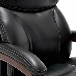 Outlet ❤️ La-Z-Boy Office La-Z-Boy Big And Tall Trafford Executive Office Chair Black Bonded Leather 🤩 -Deals Writing Desks Store 2169900 20 L