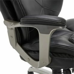 Best deal 😉 La-Z-Boy Office La-Z-Boy Cantania Executive Office Chair Black Bonded Leather 🤩 -Deals Writing Desks Store 2169901 17 L