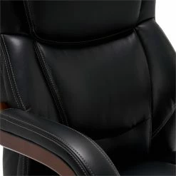 Best Sale ⭐ La-Z-Boy Office La-Z-Boy Delano Big & Tall Executive Office Chair Black Bonded Leather 👍 -Deals Writing Desks Store 2169902 20 L