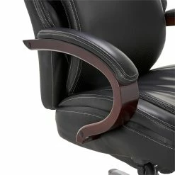 Top 10 ⌛ La-Z-Boy Office La-Z-Boy Hyland Modern Metal Executive Office Chair Black Bonded Leather 🛒 -Deals Writing Desks Store 2169903 12 L