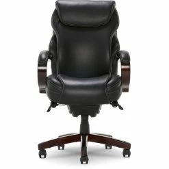 Top 10 ⌛ La-Z-Boy Office La-Z-Boy Hyland Modern Metal Executive Office Chair Black Bonded Leather 🛒 -Deals Writing Desks Store 2169903 17 L