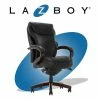 Top 10 ⌛ La-Z-Boy Office La-Z-Boy Hyland Modern Metal Executive Office Chair Black Bonded Leather 🛒 -Deals Writing Desks Store 2169903 8 L