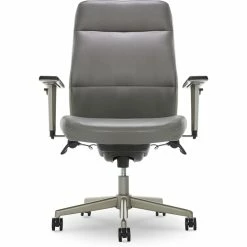 Wholesale ⌛ La-Z-Boy Office La-Z-Boy Baylor Modern Executive Office Chair Grey Bonded Leather 👍 -Deals Writing Desks Store 2170134 23 L
