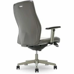 Wholesale ⌛ La-Z-Boy Office La-Z-Boy Baylor Modern Executive Office Chair Grey Bonded Leather 👍 -Deals Writing Desks Store 2170134 26 L
