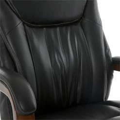 Coupon 💯 La-Z-Boy Office La-Z-Boy Big And Tall Edmonton Executive Office Chair In Black Bonded Leather ❤️ -Deals Writing Desks Store 2170135 44 L